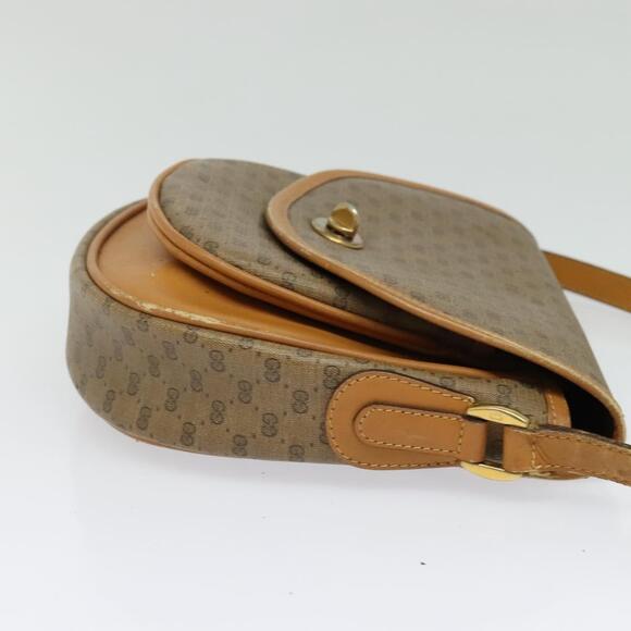 GUCCI Micro GG Supreme Shoulder Bag Pvc Beige Gold 001 58 001 58 - Picture 5 of 13